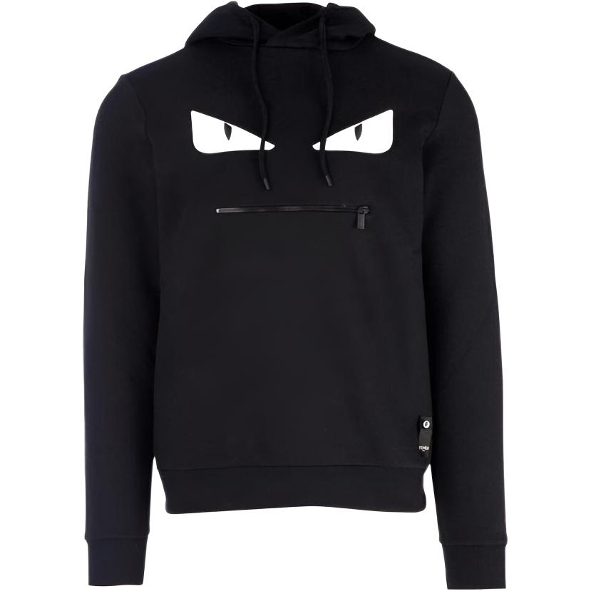 Мужское худи Fendi (черное)