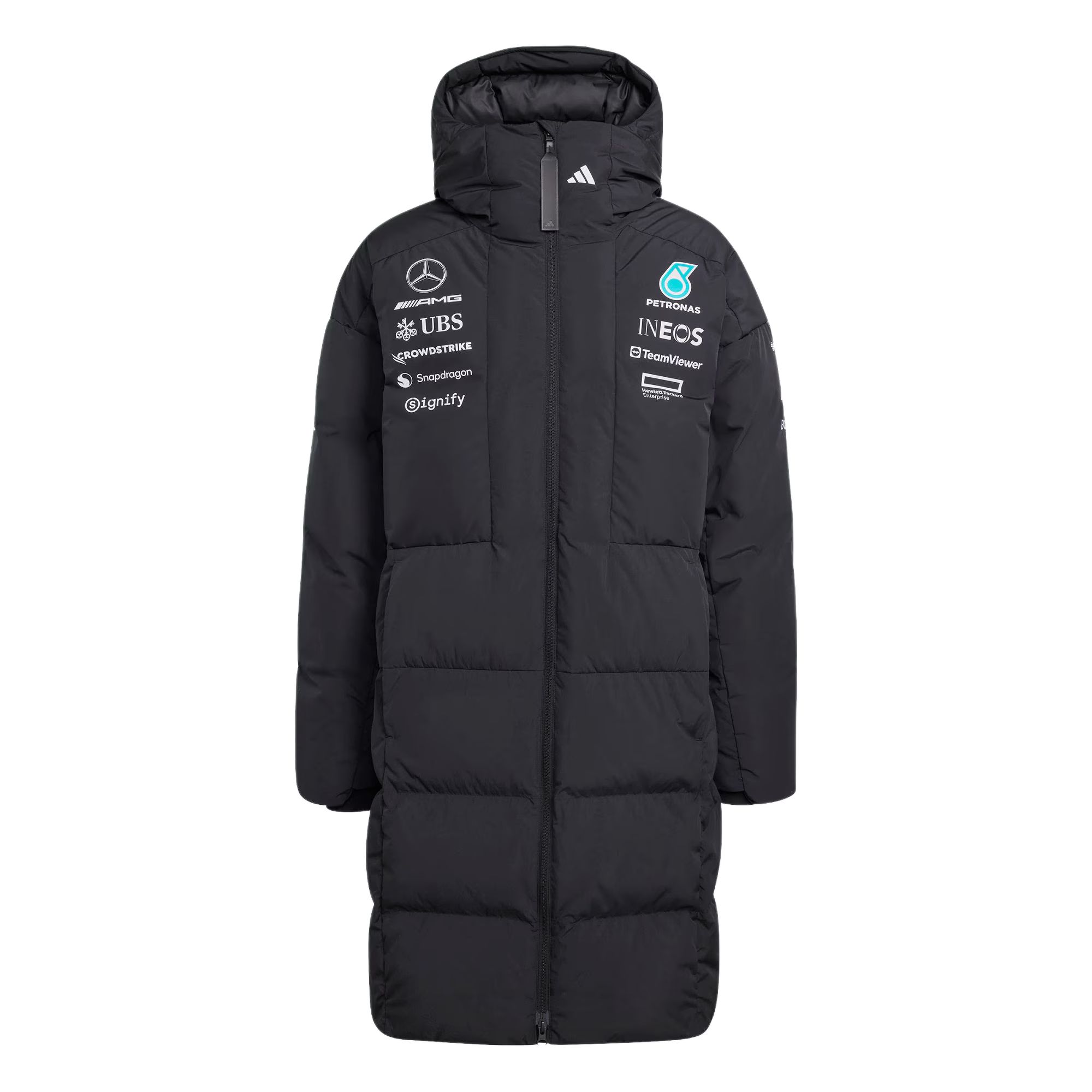 Мужская куртка adidas MERCEDES - AMG PETRONAS (черная)