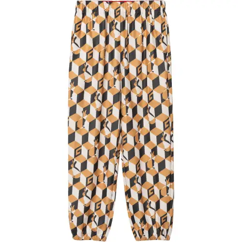 GUCCI SS23 Knitted Sweatpants Men's Multicolor