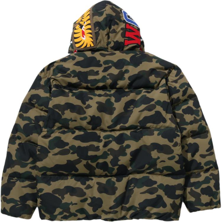 Мужской пуховик A BATHING APE FW25 (камуфляжный)