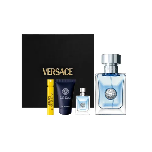 VERSACE Perfume, gift box, set, after shave, 30 ml, 50 ml, 100 ml, 5 ml, 25 ml, 1 ml