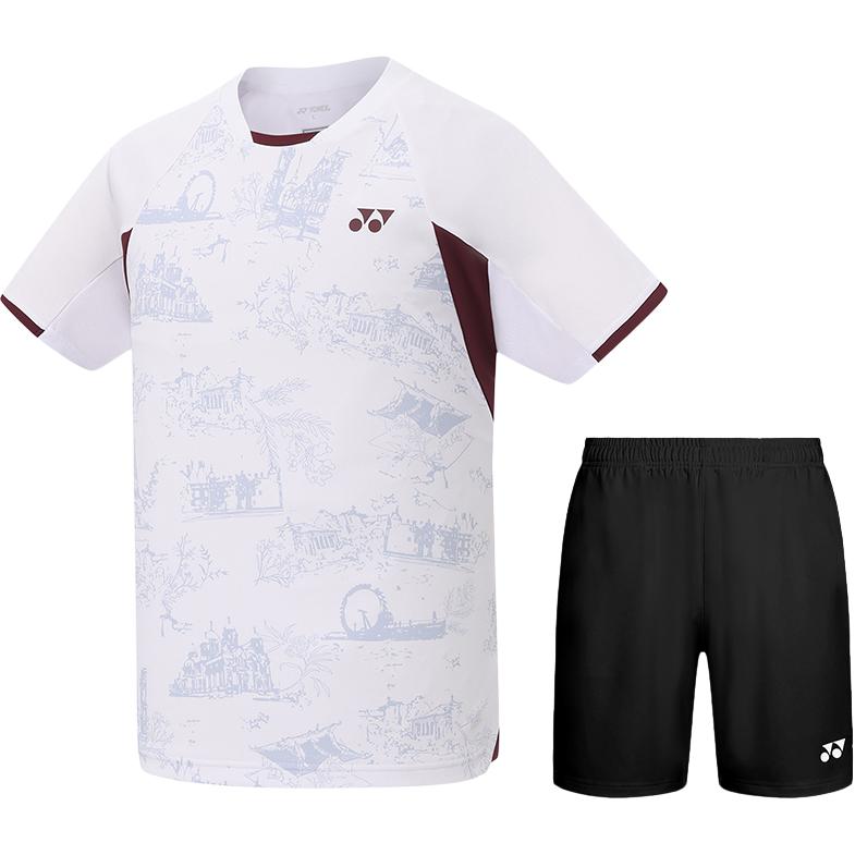 YONEX Badminton Jerseys Men’s Stand Collar Moderate