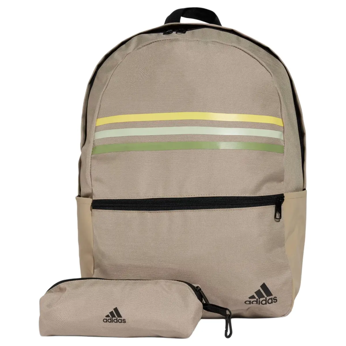 Adidas Recycled Polyester Backpack Unisex Khaki