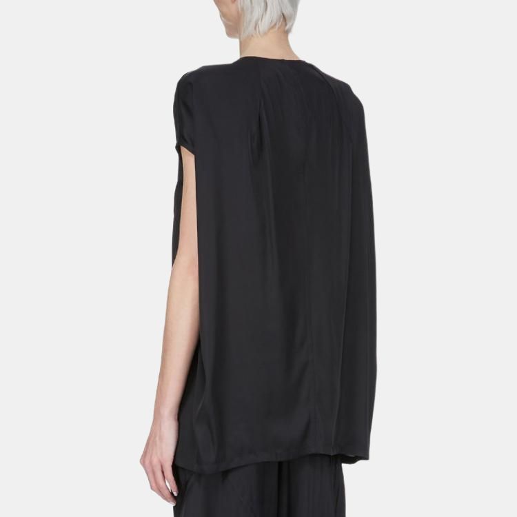 Женская футболка RICK OWENS/RO V T (черная) — фото 2