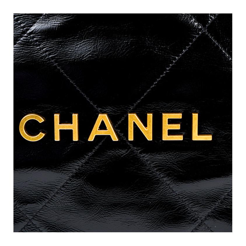 Женская сумка Chanel 23A 22Bag (черная) — фото 5