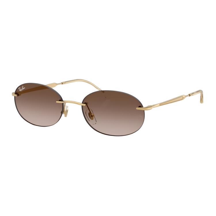 Унисекс очки RayBan (золотой)