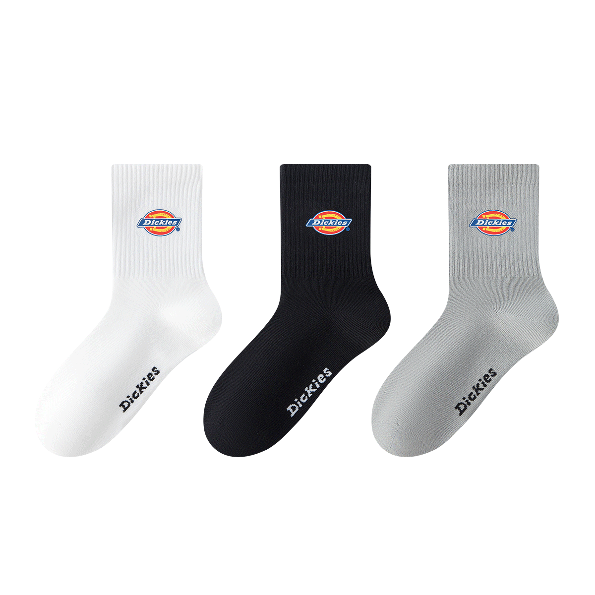 Носки Dickies (черно-белые)