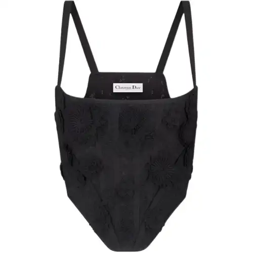 DIOR Strapless Top Women's Black