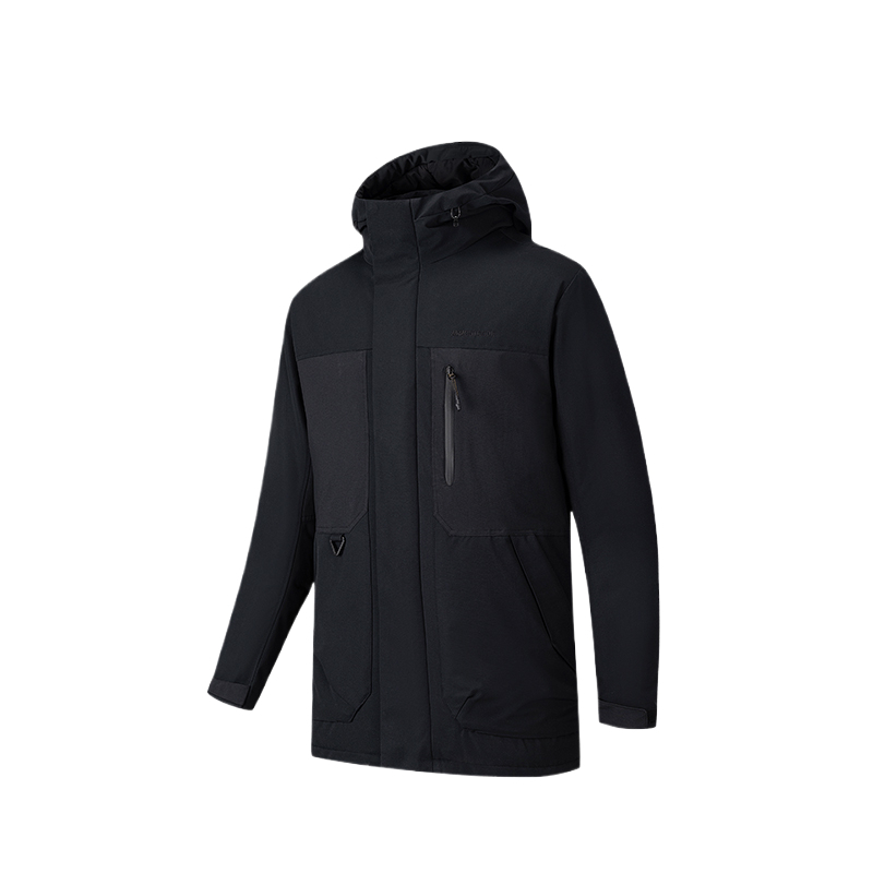 Мужской пуховик Anta Outdoor Down Jacket (черный)
