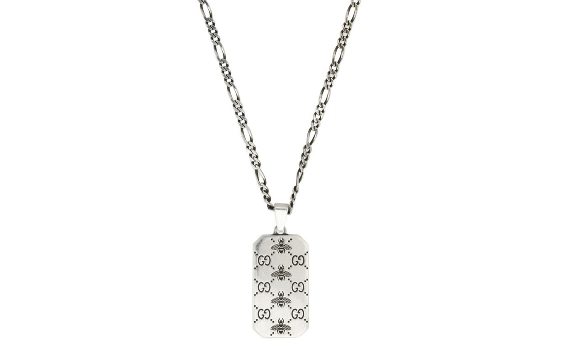 Серебряный кулон Gucci Double G Pendant (серебряный)