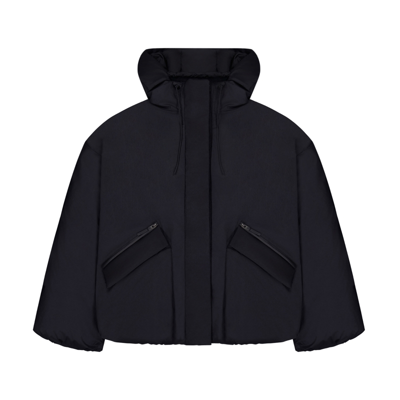Женский пуховик New Balance FW25 (черный)