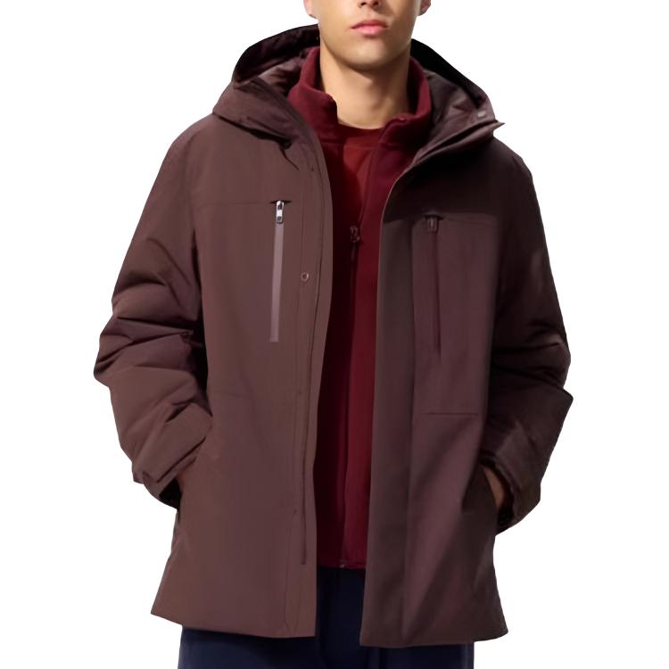 Мужская куртка UNIQLO (однотонная)