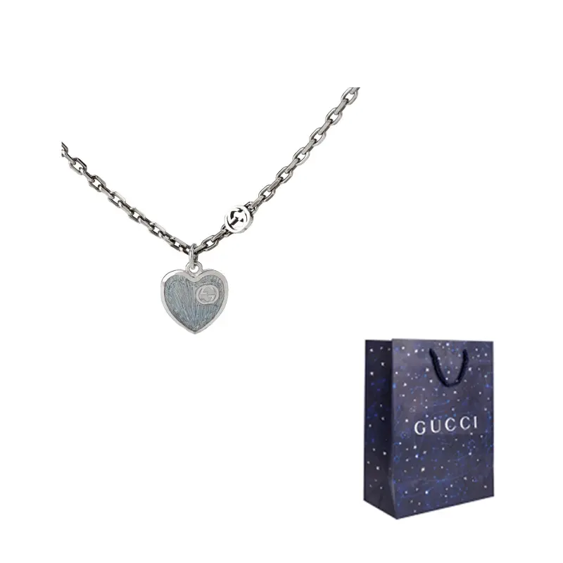 Ювелирное изделие Gucci (серебристо-синее) — фото 8