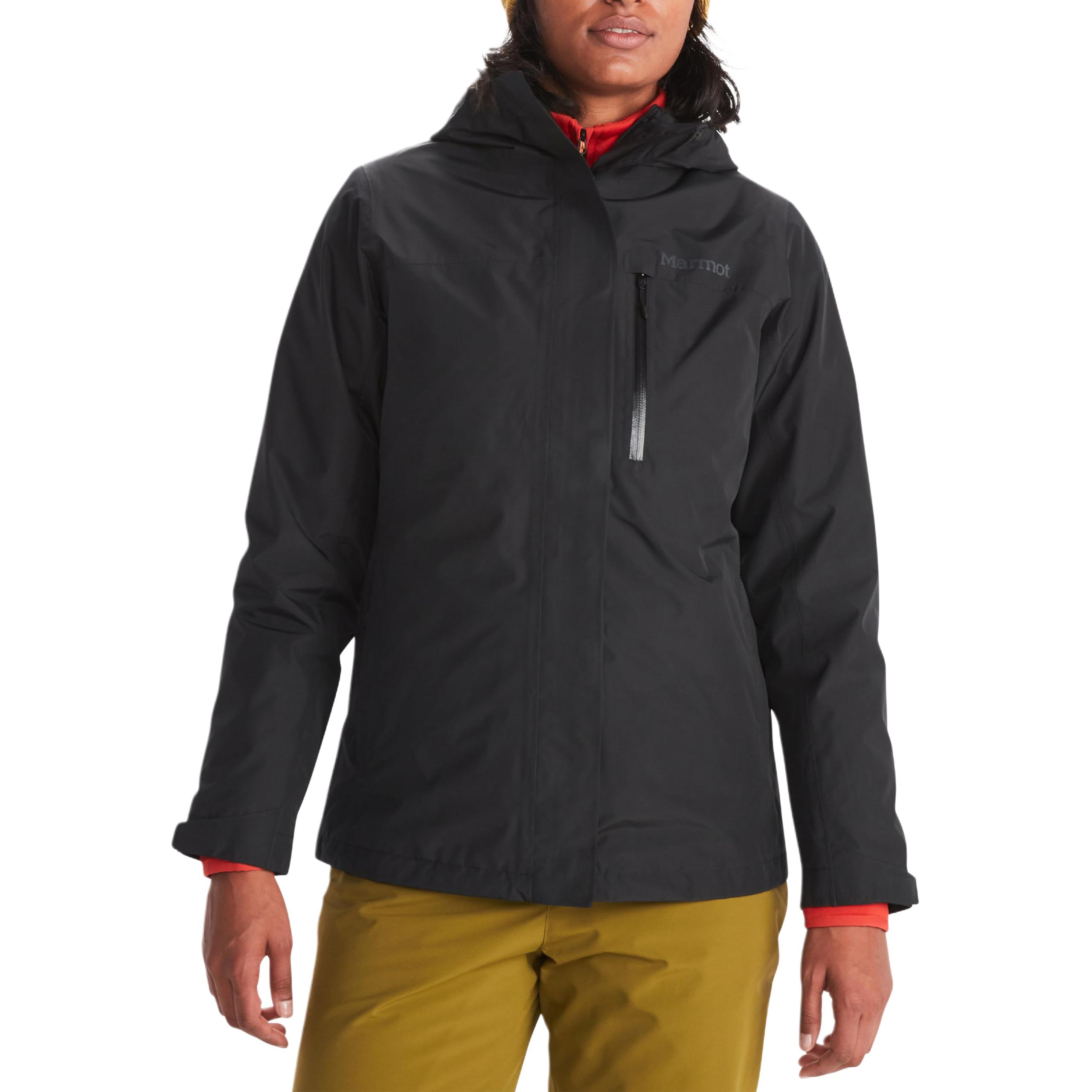 Женская куртка Marmot Ramble Thermal R (черная) — фото 4