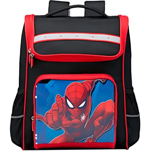 Anta Fabric Backpack Regular Kids' Black/Red