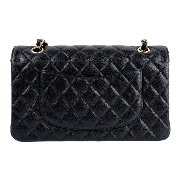 Женская сумка Chanel Classic Flap CF (черная) — фото 3
