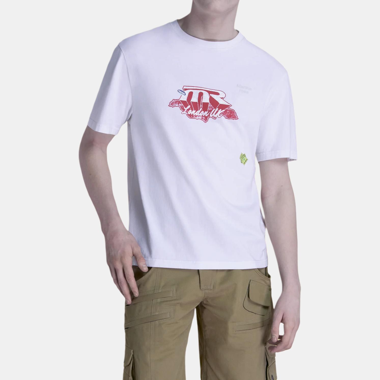 Футболка Martine Rose SS25 (белая) — фото 3