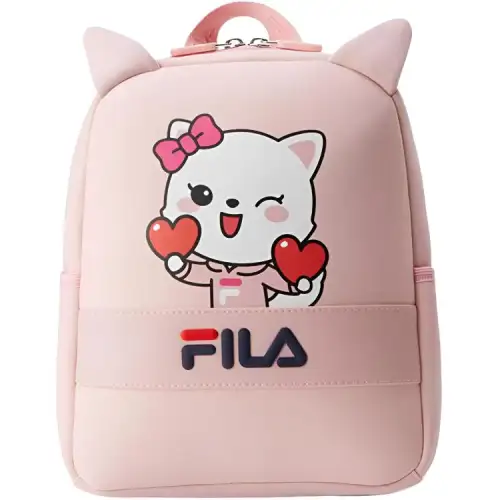 FILA KIDS Fabric Backpack Regular Kids' Fresh Pink