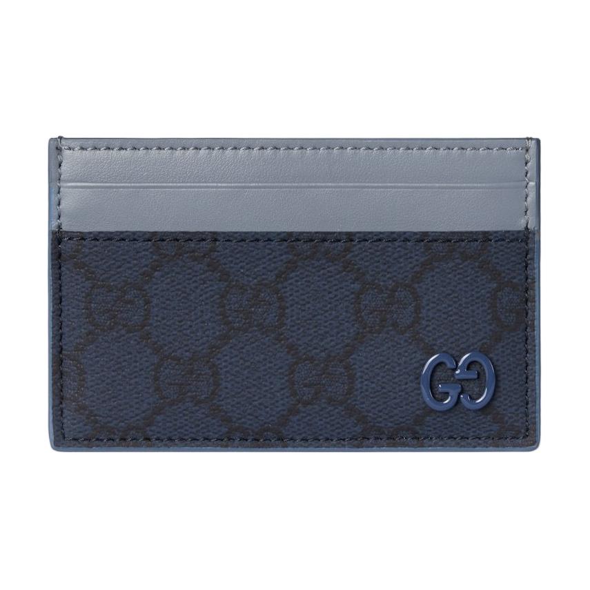 Женский кошелек Gucci GG Supreme (синий)