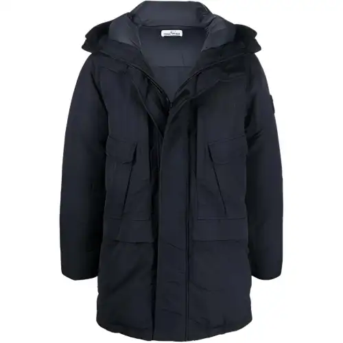 STONE ISLAND FW21 Down Jacket Unisex Black