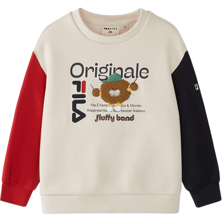 Детская толстовка Fila KIDS x SEUNGYOUN KIM (бежевая)