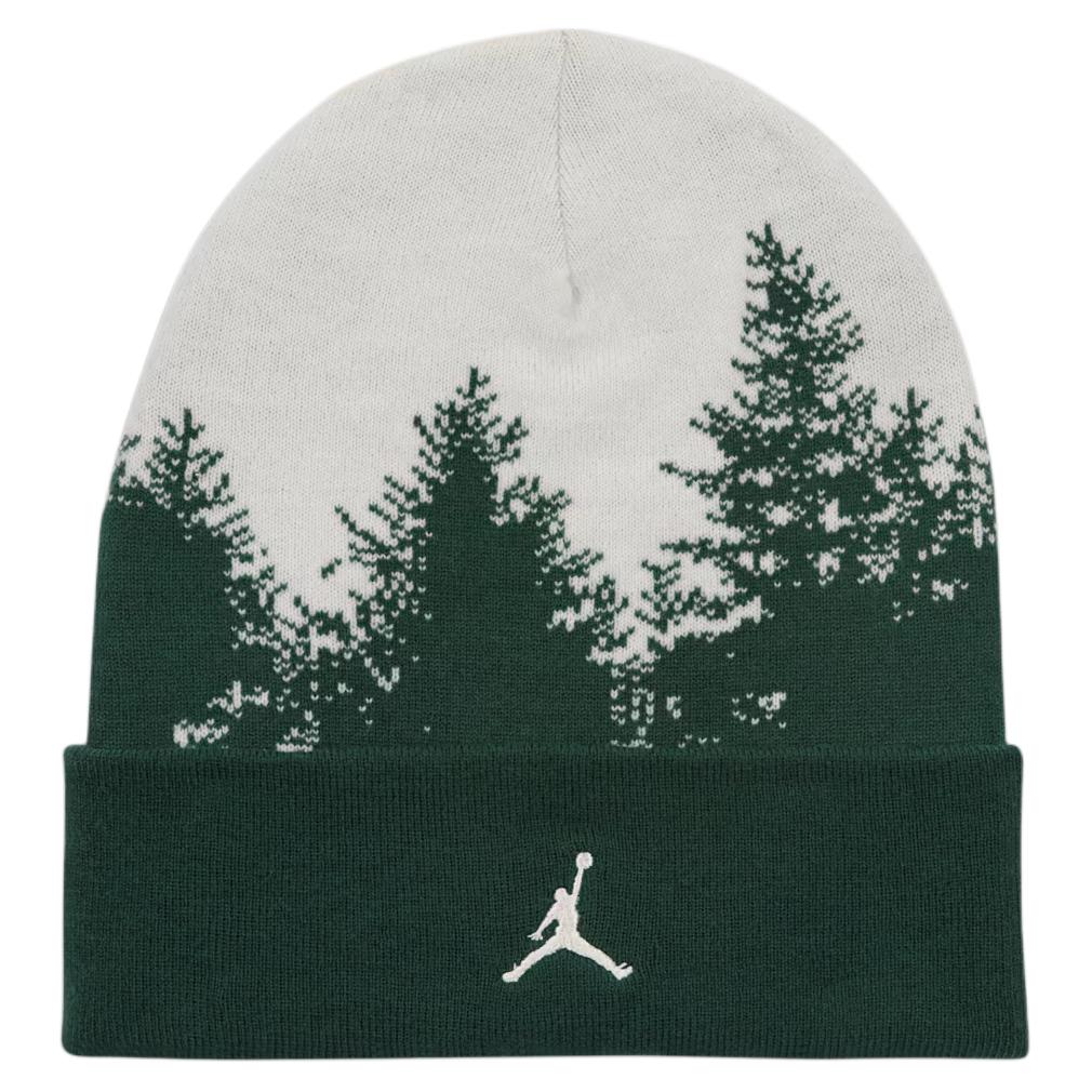Шапка Jordan Winter Beanie (бежево-зеленая)