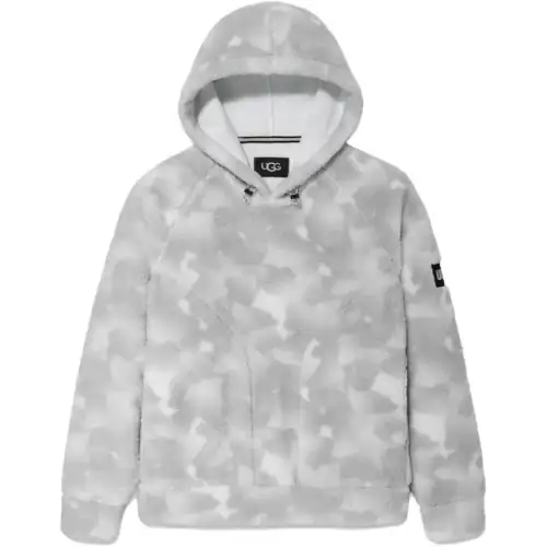 UGG Sweatshirts Men's White Hooded Moderate Regular