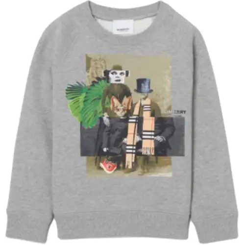 Burberry SS23 Sweatshirt Women's Gray