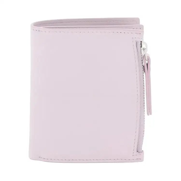 Maison Margiela Cow Leather Wallet Women's Pink