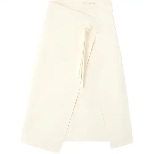 Bottega Veneta Casual Long Skirt Women's Beige