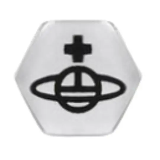 Vivienne Westwood Brass Stud Earrings Men's Silver