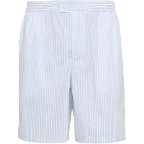 PRADA Striped Knee Length Deck Shorts