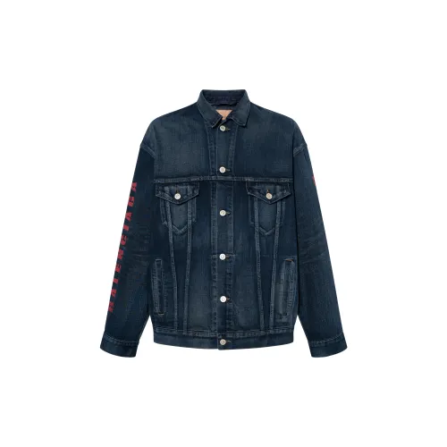 Balenciaga FW25 Denim Jacket Loose Fit Unisex