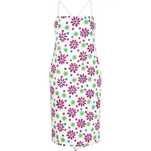 Saint Laurent floral-print knee-length dress