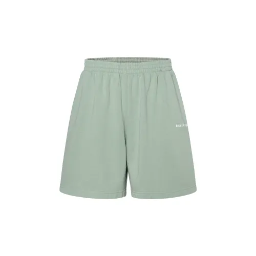 Balenciaga Logo Embroidered Shorts