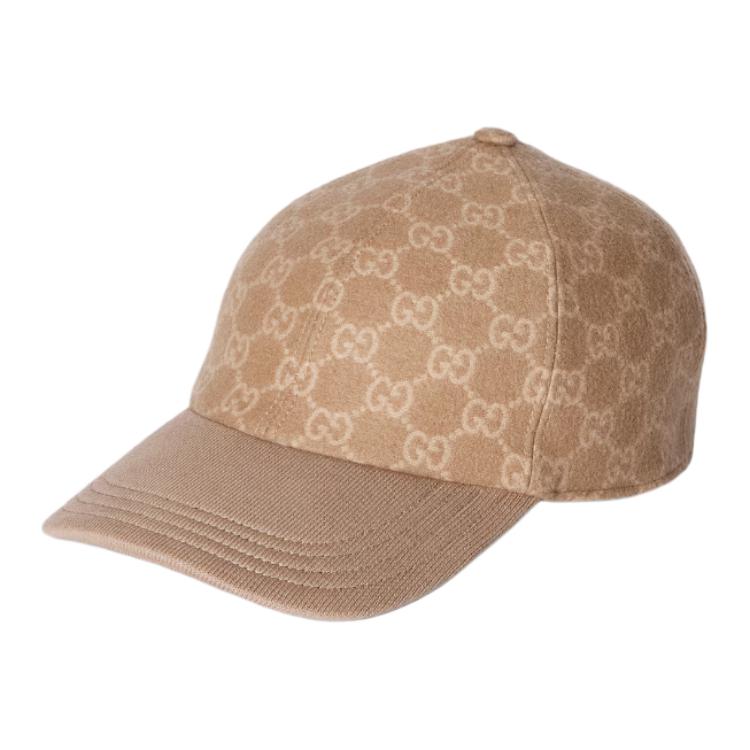 Мужская кепка Gucci (бежевая)