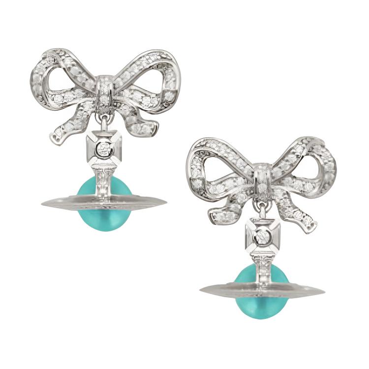 Женские очки Vivienne Westwood Octavie (зелено-серебряные)