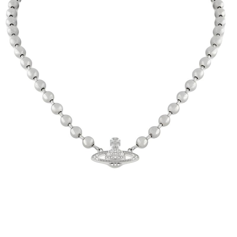 Женское колье Vivienne Vivienne Westwood (серебристое)