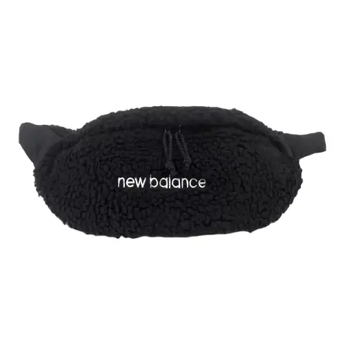 New Balance Polar Fleece Polyurethane Fanny Pack Unisex Black