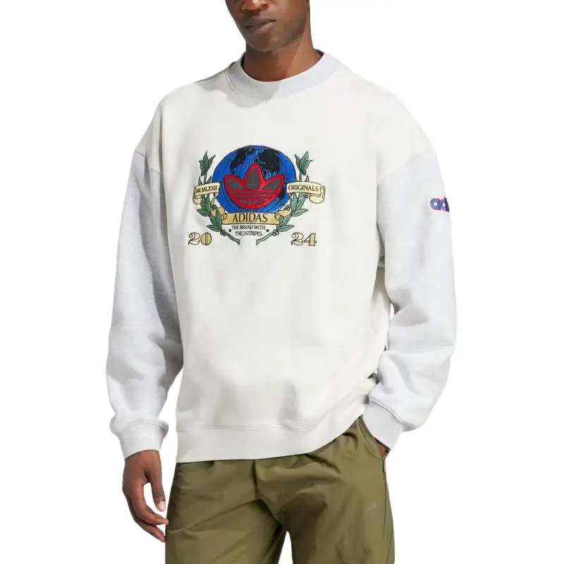 Adidas Originals embroidered-logo sweatshirt