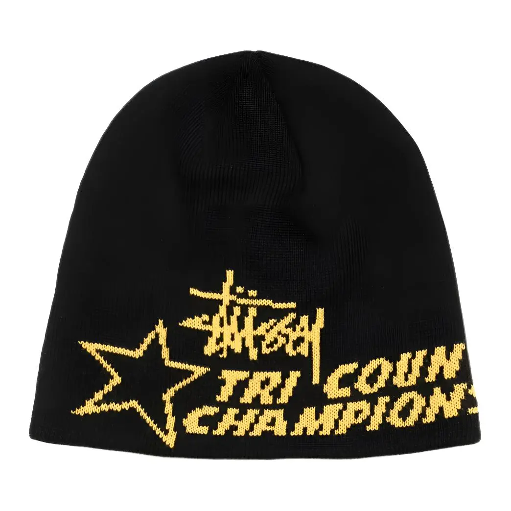 Stussy Acrylic Beanies Unisex Black/Gray/Beige/Army Green
