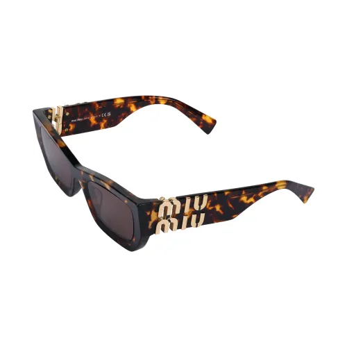 MIU MIU Eyewear Tortoiseshell Rectangle frame Sunglasses