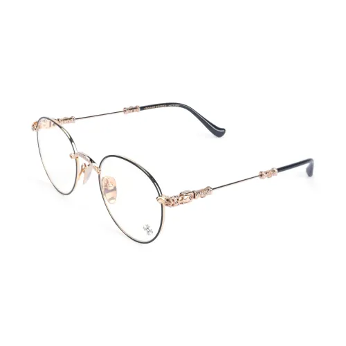 Chrome Hearts Round Eyeglass Frames Unisex