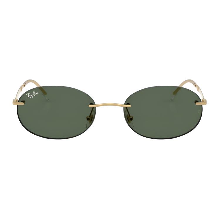 Очки RayBan (золотистые) — фото 2