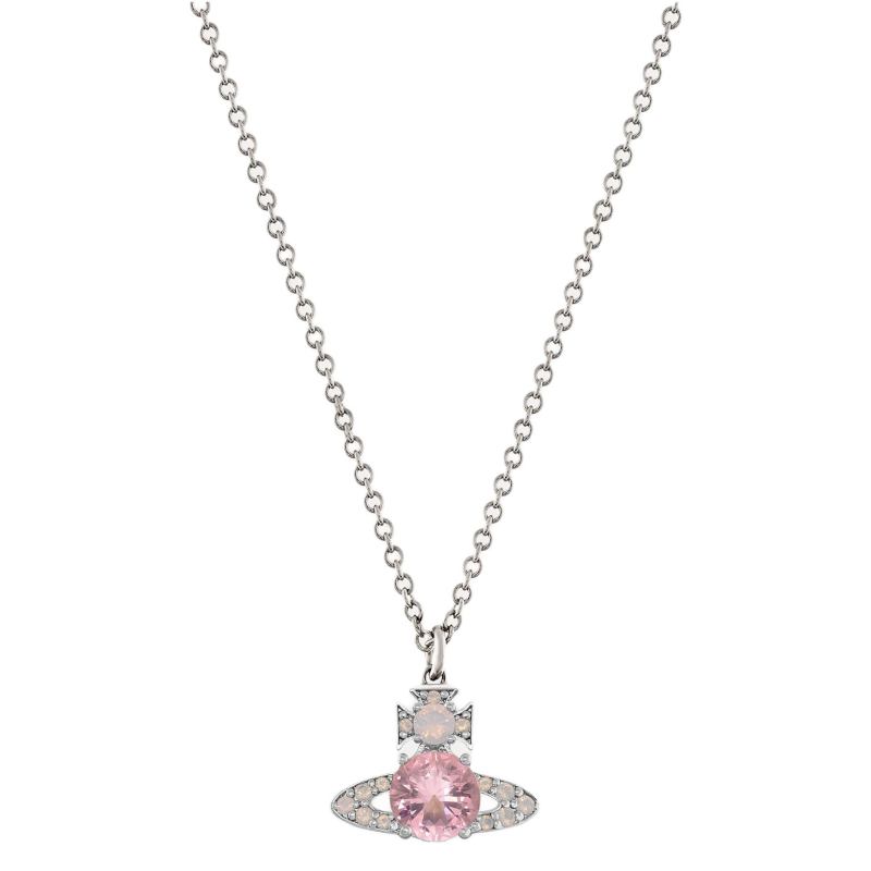 Женское колье Vivienne Vivienne Westwood Ismene Pendant Necklace (розовое)