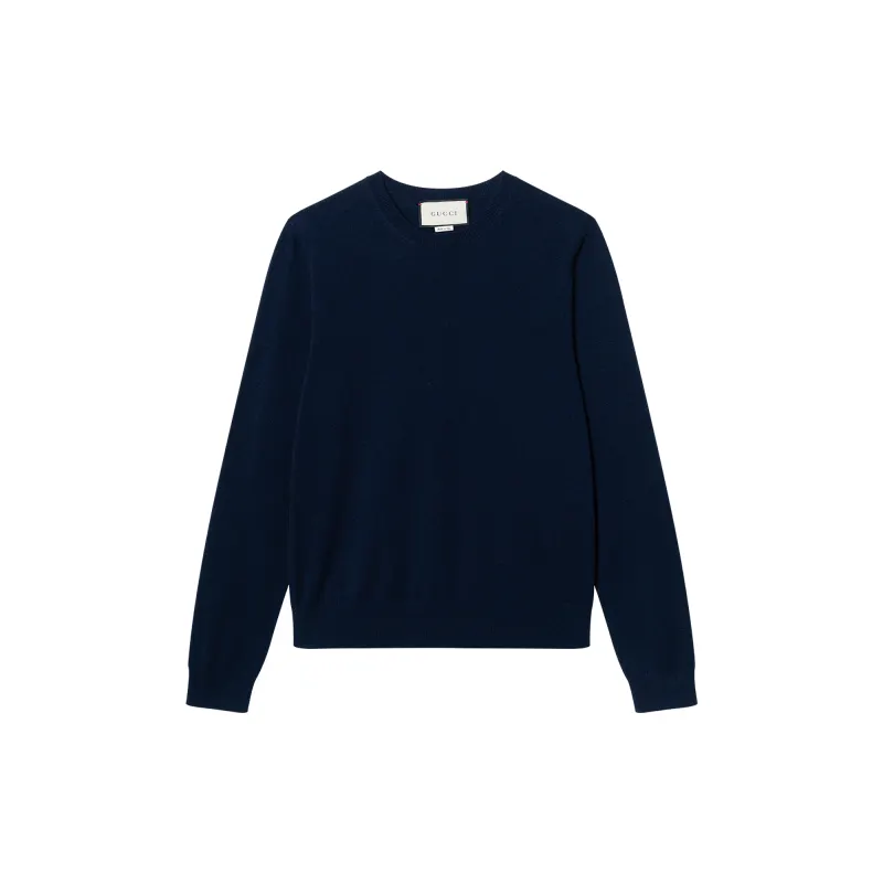 GUCCI Gg Embroidered Logo Sweater