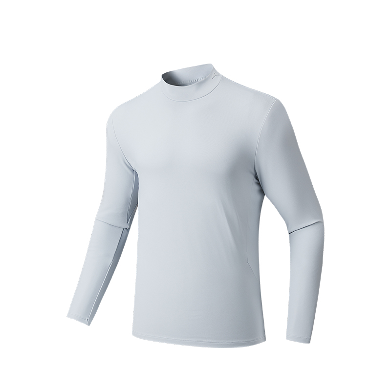 Мужской лонгслив Anta Training Knit (серый)