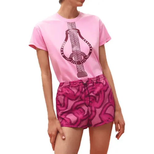 HERMES Casual Shorts Women's Rosewood Pink