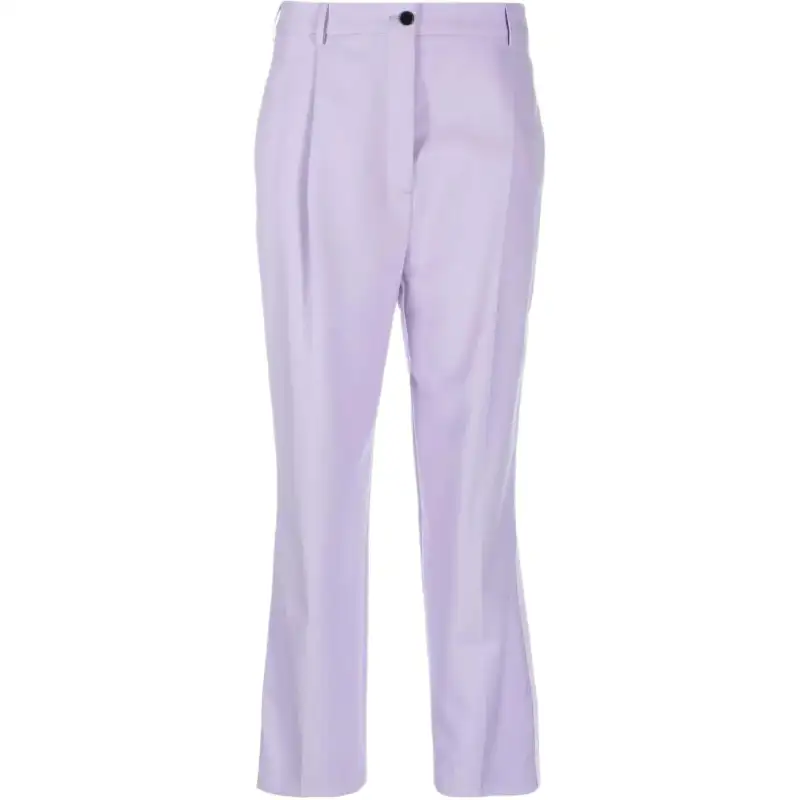 【Previous Season】cropped high-waisted trousers