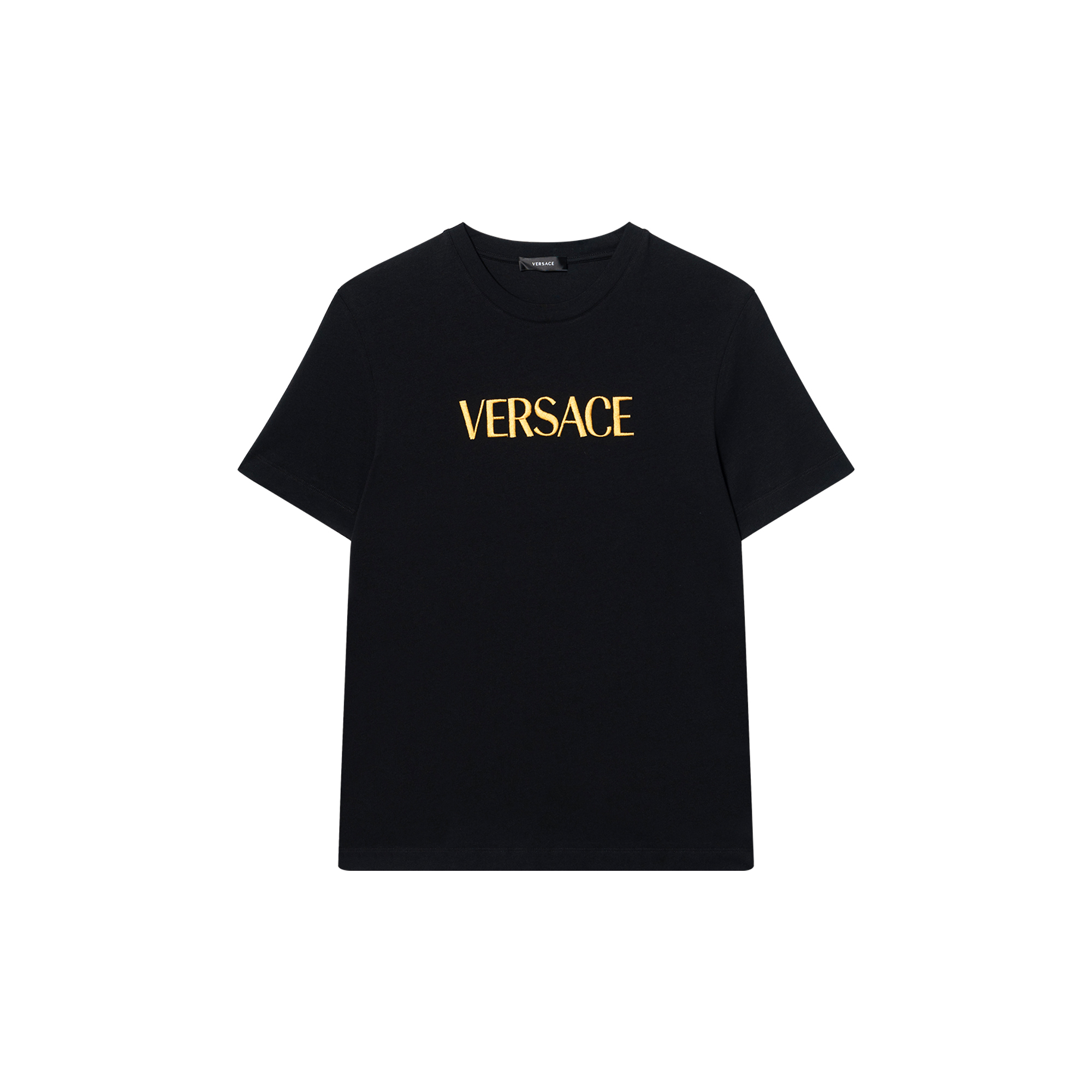 Мужская футболка Versace VERSACE SS24 Logo T (черная)